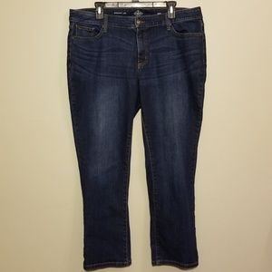NWT St John Bay Straight leg 16WS Jeans